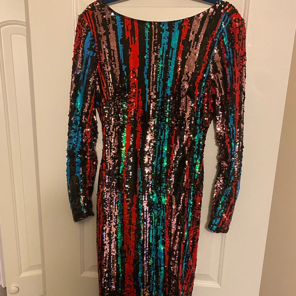 COPY - Dress the population sequin dress